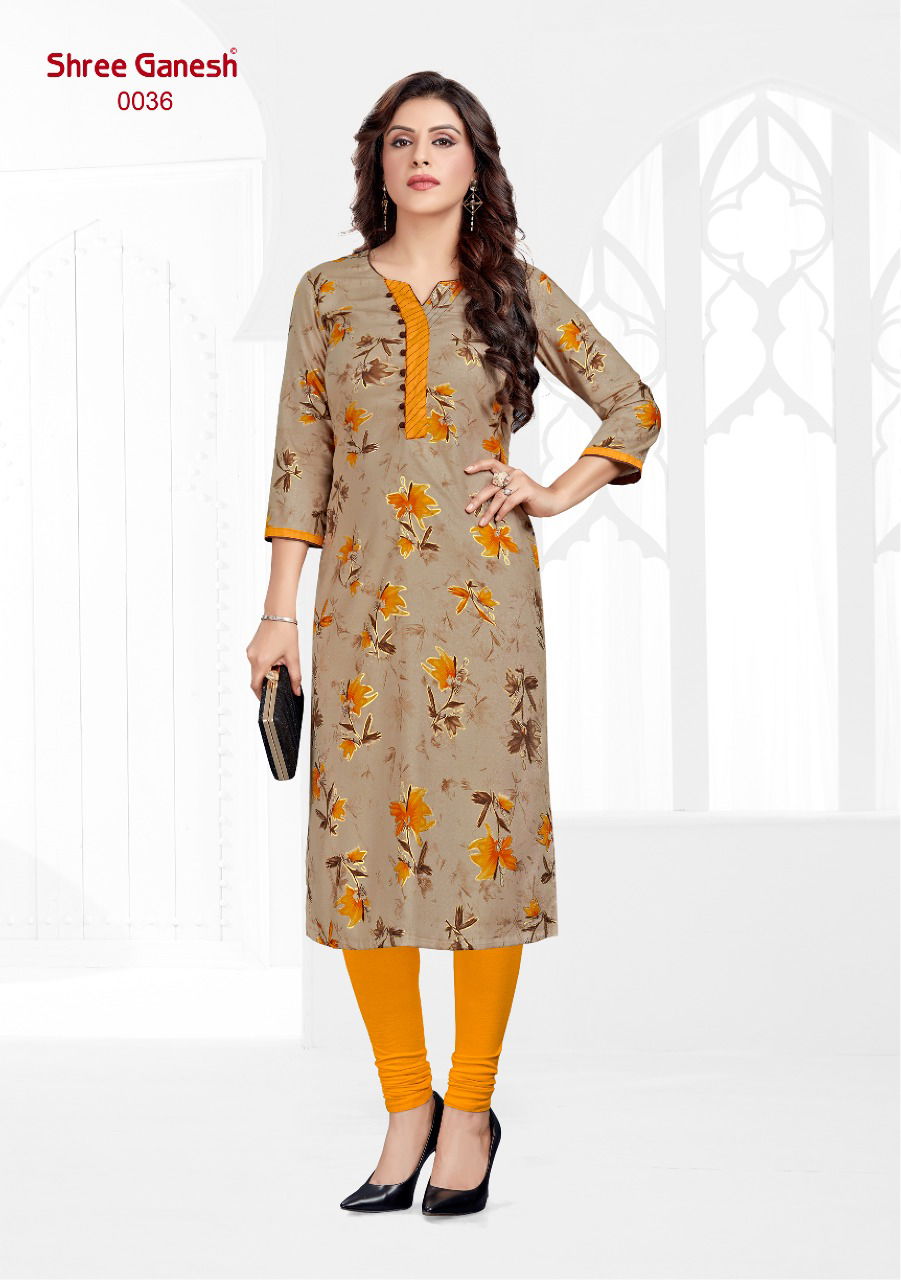 Shree Ganesh Pragya 3 Casual Daily Wear Elegant Printed Cotton Kuris Collections